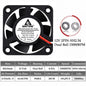 2Pcs  DC 24V 12V 5V 40Mm X 40Mm X 10Mm 2-Pin Ball Bearing Computer PC Case Cooling Fan 4010