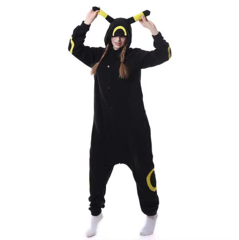 Blue Stitch Kigurumi Animal Adults Cat Bear Shark Onesies Pajama Raccoon Costumes Dragon Jumpsuit Christmas
