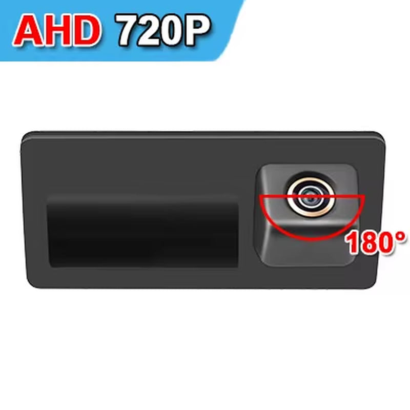 180° AHD 1080P Car Trunk Handle Rear View Camera for Audi A3 A4 A5 S5 Q3 Q5 for VW Golf Passat Tiguan Jetta Sharan Touareg B6 B7