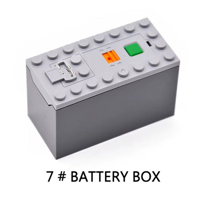 Technical Motor Power Functions Parts IR Speed APP Remote Control Battery Box Servo Light Receiver PF Car Building Blocks Bricks