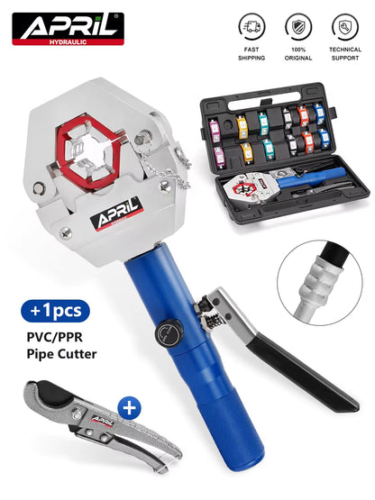 Hydraulic Hose Crimper Hydra-Krimp 71500 Manual A/C Hose Crimper Kit Air Conditioning Repaire Handheld Hydraulic Crimping Tool