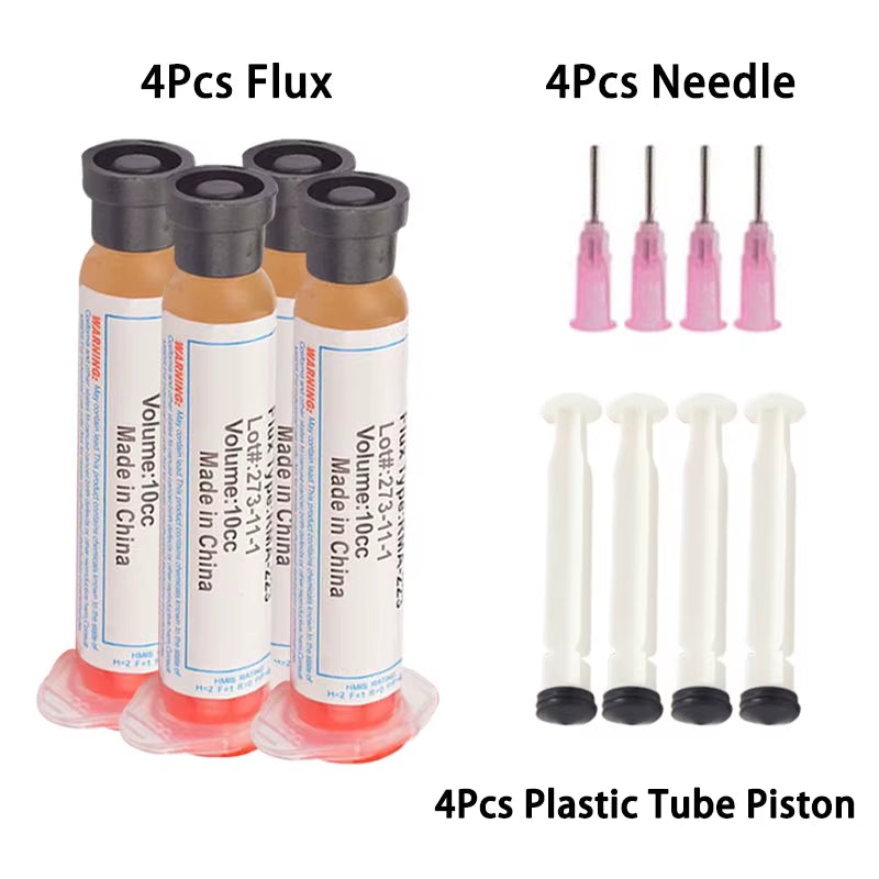 10Cc Solder PCB SMD Soldering Paste Flux Grease RMA223 RMA-223 for Chips Computer Phone LED BGA SMD PGA PCB DIY Repair Tool