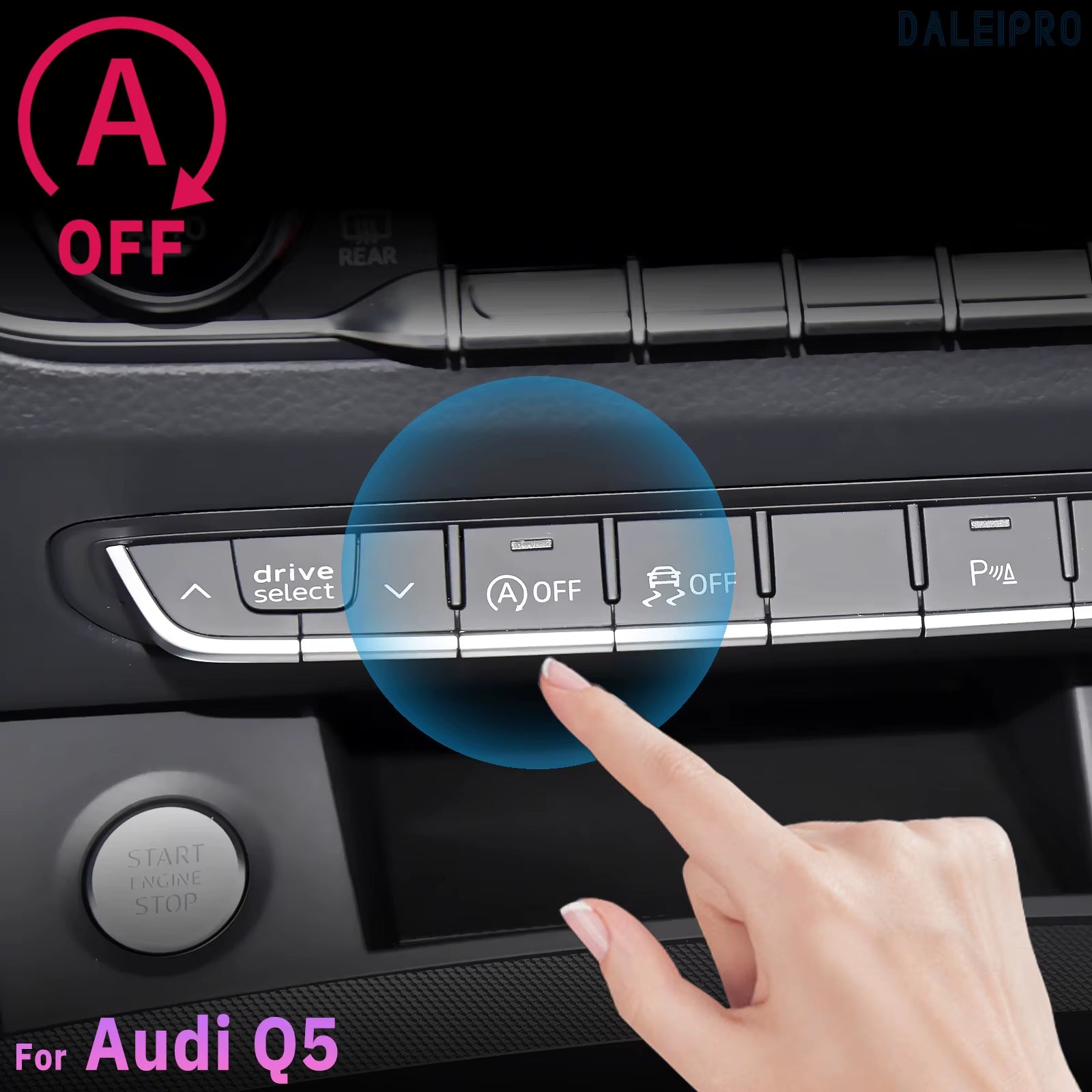 For Audi Q5 2019 2020 2021-2024 80A Automatic Stop Start Engine System Disable Smart Shut down Car Auto Start Stop Eliminator