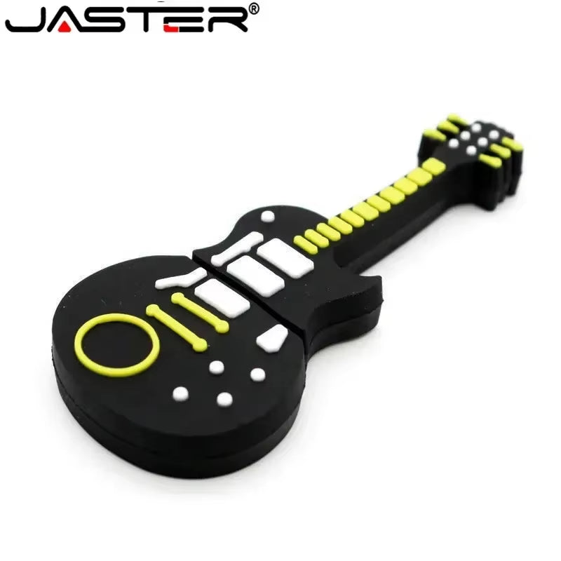 8 Styles Musical Instruments Model Pendrive 4GB 16GB 32GB 64GB 128GB USB Flash Drive Violin/Piano/Guitar