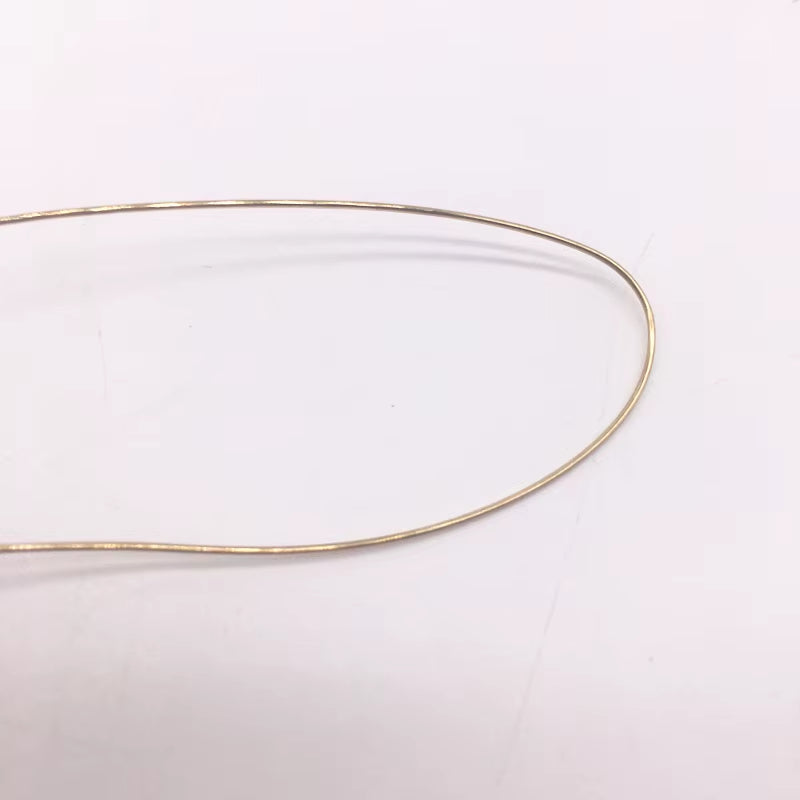 0.2/0.3/0.4/0.5/0.6/0.7/0.8/1.0 Mm Brass Copper Wires Beading Wire for Jewelry Making Gold Colors