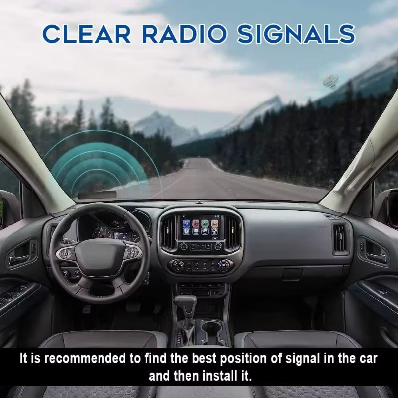 Universal Car Signal Amplifier Antennas 4G 5G WIFI Signal Booster Antenna Car Auto Vehicle Boat RV Signal Device Amp Amplifier