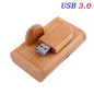 USB 3.0 High Speed LOGO Wooden Box Personal Logo Customer Pendrive 8GB 16GB 32GB 64GB USB Flash Drive Pen Drive U Disk
