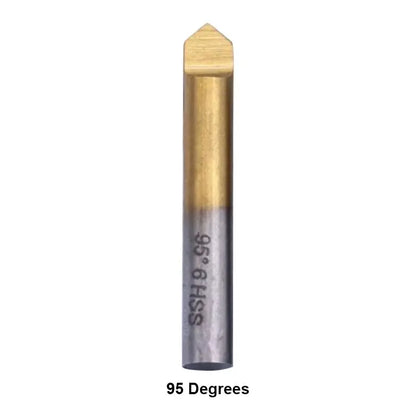 1Pc 6Mm Shank Titanium Coated Key Cutting Machine End Milling Cutter 1/1.5/2.0/2.5/3.0/4.0/5.0Mm Vertical Key Machine
