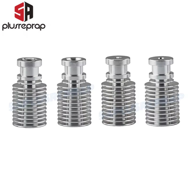 V6 Cooling Tube All Metal J-Head Hotend Block Head Extruder for 1.75Mm 3.0Mm Long or Short Distance 3D Printer Part Wholesale