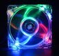 8025 GDT Green Red Bule Four Color LED PC Computer Case Brushless Cooling Fan 80Mm 8080X25Mm 8025S DC 12V 4Pin Cooler