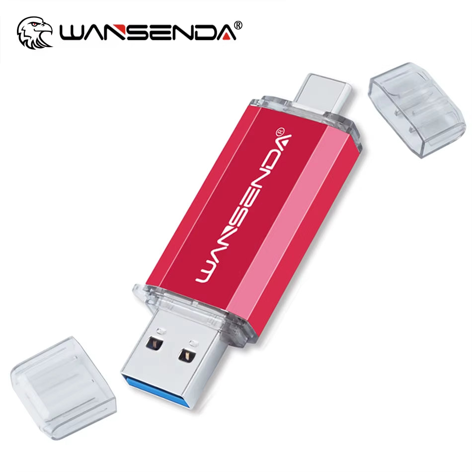 Hotsale  OTG USB Flash Drive Type C Pen Drive 512GB 256GB 128GB 64GB 32GB 16GB USB Stick 3.0 Pendrive for Type-C Device