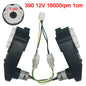 Children'S Electric Car Gearbox with 12V and 6V DC Motor,Kid'S Car Engine 550 and 390, High Speed Motor for Remote Control Car