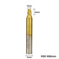 1Pc 6Mm Shank Titanium Coated Key Cutting Machine End Milling Cutter 1/1.5/2.0/2.5/3.0/4.0/5.0Mm Vertical Key Machine