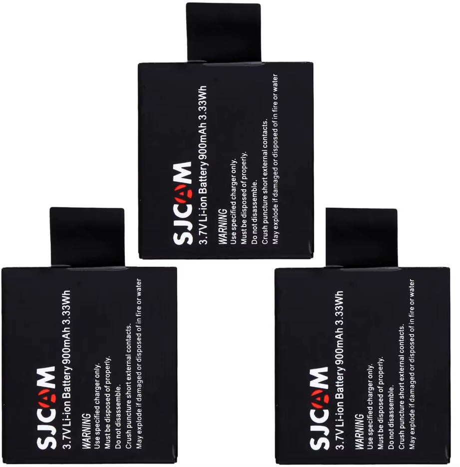 New SJCAM Sj4000 Eken H9 GIT-LB101 GIT BATTERY Sj5000 Sj6000 Sj7000 SJ8000 SJ9000 Battery +Dual USB Charger