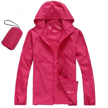 Men'S Brand Quick Dry Skin Coat Sunscreen Waterproof UV Women Thin Army Outwear Ultra-Light Windbreake Jacket 3XLYA105