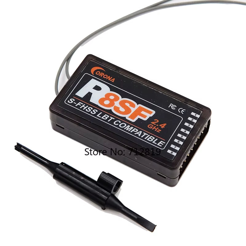 Corona 2.4Ghz R4SF R6SF R8SF C4SF-HV S-FHSS/FHSS Compatible Receiver for FUTABA S-FHSS T6 14SG
