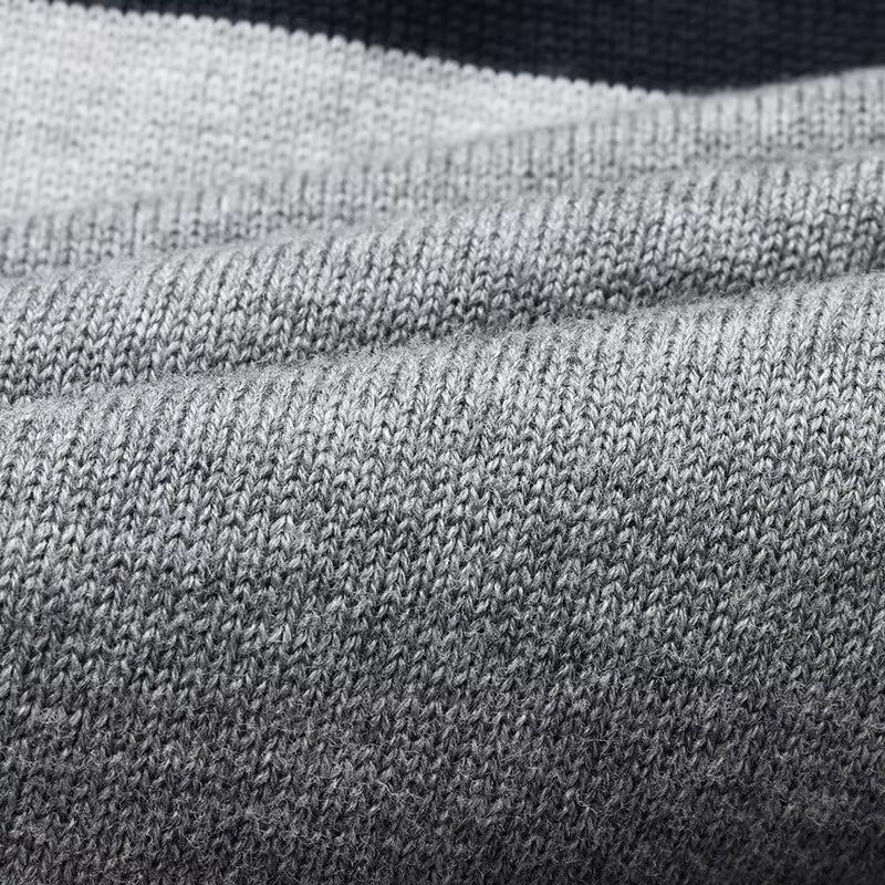 2025 Autumn Casual Men'S Sweater O-Neck Striped Slim Fit Knittwear Mens Sweaters Pullovers Pullover Men Pull Homme M-4XL