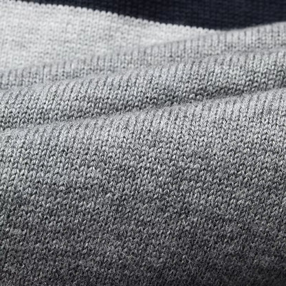 2025 Autumn Casual Men'S Sweater O-Neck Striped Slim Fit Knittwear Mens Sweaters Pullovers Pullover Men Pull Homme M-4XL
