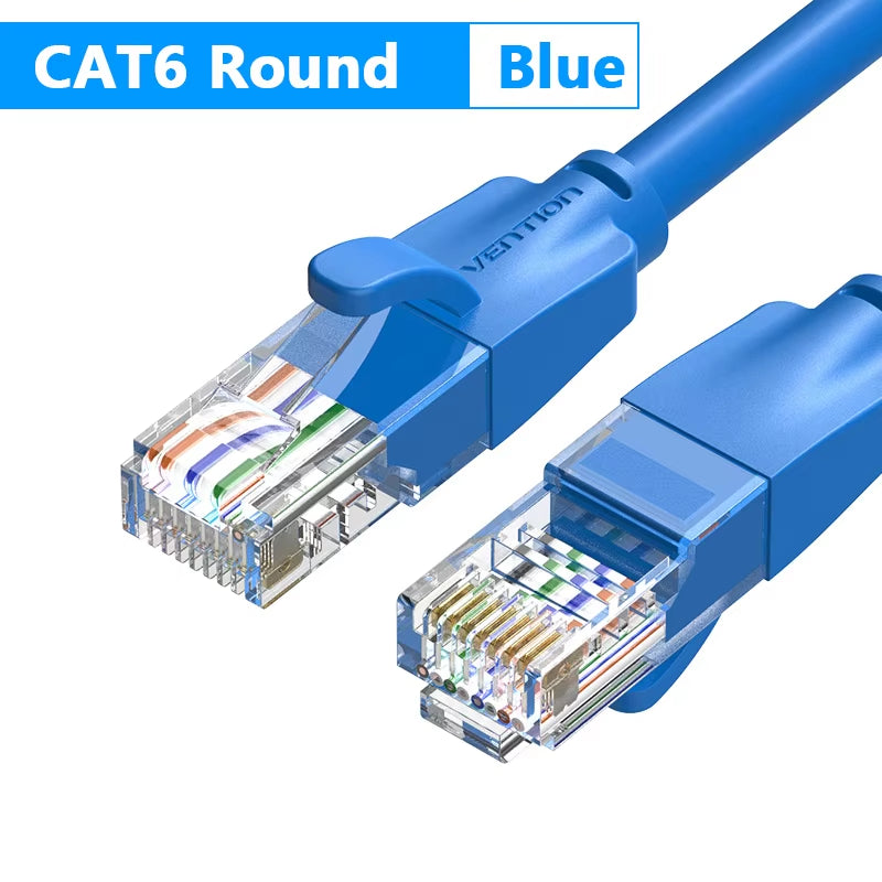 Ethernet Cable Cat6 Lan Cable UTP RJ45 Network Patch Cable 10M 15M for PS PC Internet Modem Router Cat 6 Cable Ethernet