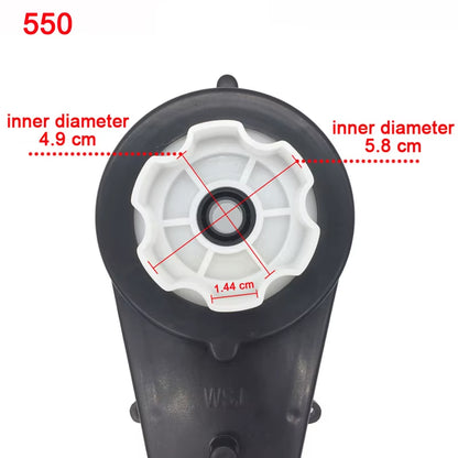 Children'S Electric Car Gearbox with 12V and 6V DC Motor,Kid'S Car Engine 550 and 390, High Speed Motor for Remote Control Car