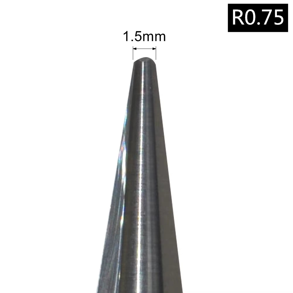6Mm*70L,1Pcs, Taper Ball Nose End Mill,Cnc Cone Milling Cutter,Solid Carbide Tool,Woodworking Router Bit