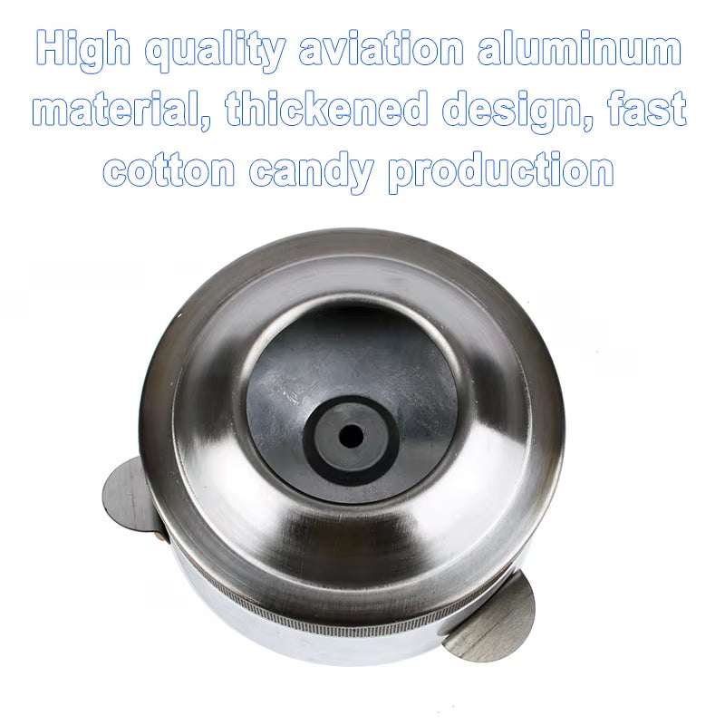 Sugar Melting Head Extractor Floss Cotton Candy Machine Boiler Accessories Gas Cotton Candy Maker Outlet Device Rotate Parts