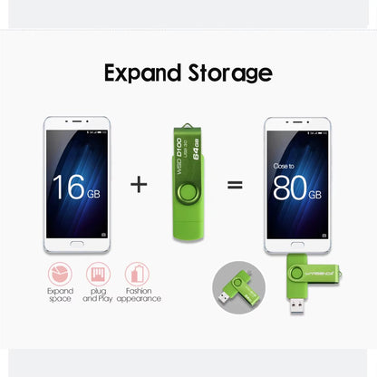 New Usb 3.0  OTG USB Flash Drive for Android Phone/Tablet/Pc 16GB 32GB 64GB 128GB 256GB Pendrive High Speed Pen Drive