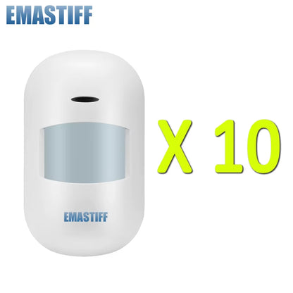 Wireless Intelligent Passive Infrared Detector PIR Motion Sensor GSM Alarm Detector for Home Burglar Alarm System Security