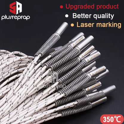 6X16 6X20 6X30Mm Ceramic Cartridge Heater 12V 24V 40W 50W 60W 70W for CNC 3D Printer Print Head Hotend J-Head