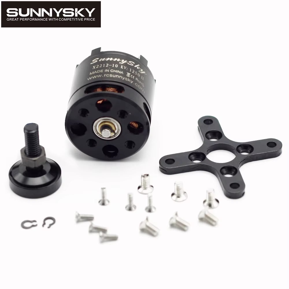 Sunnysky X2212 980KV/1250KV/KV1400/2450KV 2-4S Brushless Motor (Short Shaft) for RC Multi-Rotor Aircraft Aerobatic Quadcopter