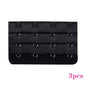 3/5Pcs Bra Extender Strap Extension 3 Hooks 2 Rows Women Intimates Lengthened Bra Hook Extenders Womens Accessoires 2/3/4Buckles