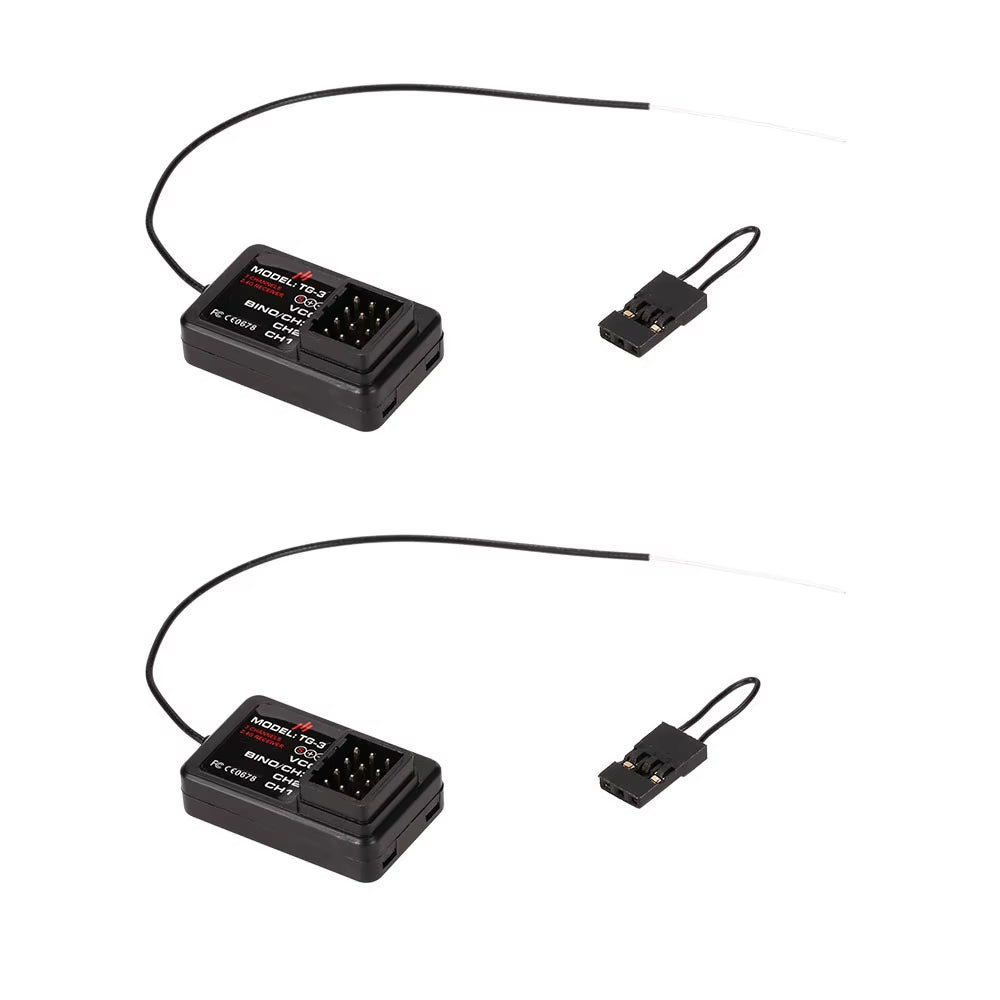 Original High Quality  TG3 2.4G 3CH RC Transmitter Digital Radio Remote Control Transmitter with Receiver for RC Car Boat