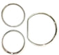 Chrome Styling Dashboard Gauge Ring Set for Mercedes Benz W210 00-02 / W202 00-02