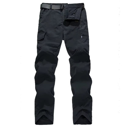 Men'S Cargo Pants Summer Waterproof Breathable Male Long Trousers Joggers Army Pockets Casual Pants plus Size 4XL