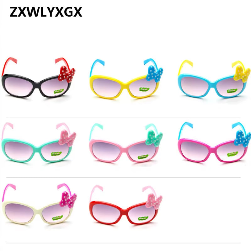 Children Goggle Girls Alloy Sunglasses Hot Fashion Boys Girls Baby Child Classic Retro Cute Sun Glasses