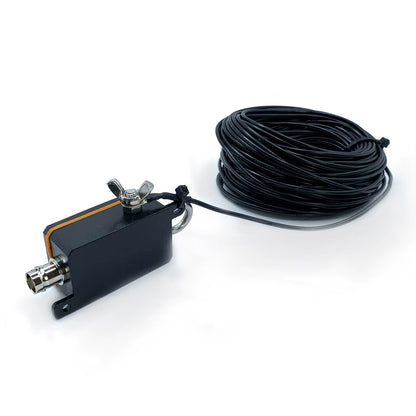 1-30Mhz Pocket HF Antenna, Shortwave Antenna, Inverted V Horizontal Balun Long Line Wideband End-Fed Antenna