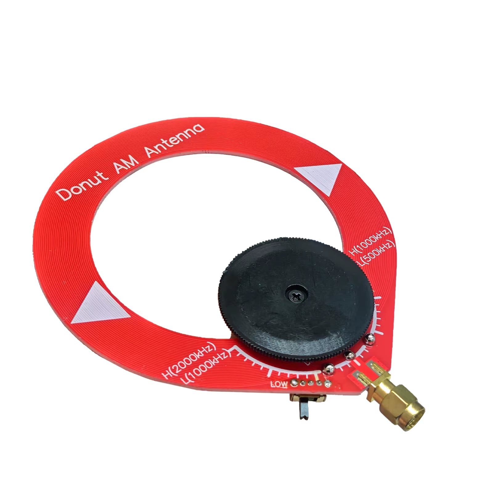 Circle Antenna, Donut Shape MW/SW Loop Antenna, Frequency Range 4Mhz-24Mhz / 500Khz-2000Khz for  RT-860 UV-88 CB/HF/SSB