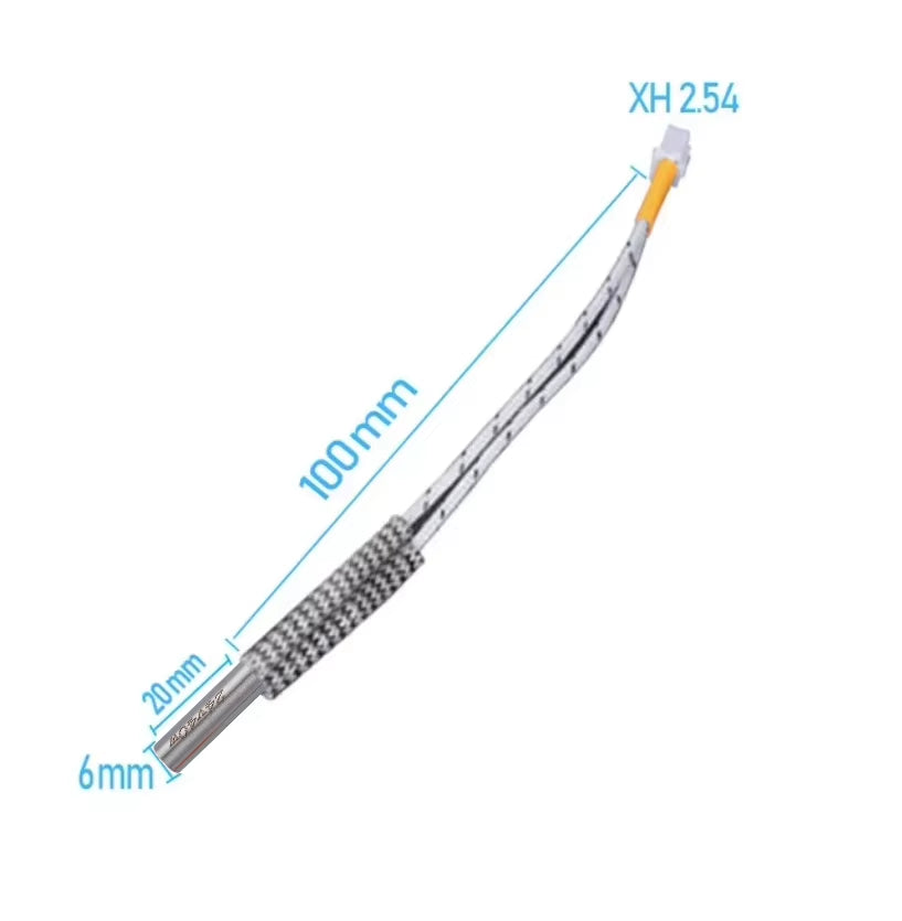 6X16 6X20 6X30Mm Ceramic Cartridge Heater 12V 24V 40W 50W 60W 70W for CNC 3D Printer Print Head Hotend J-Head