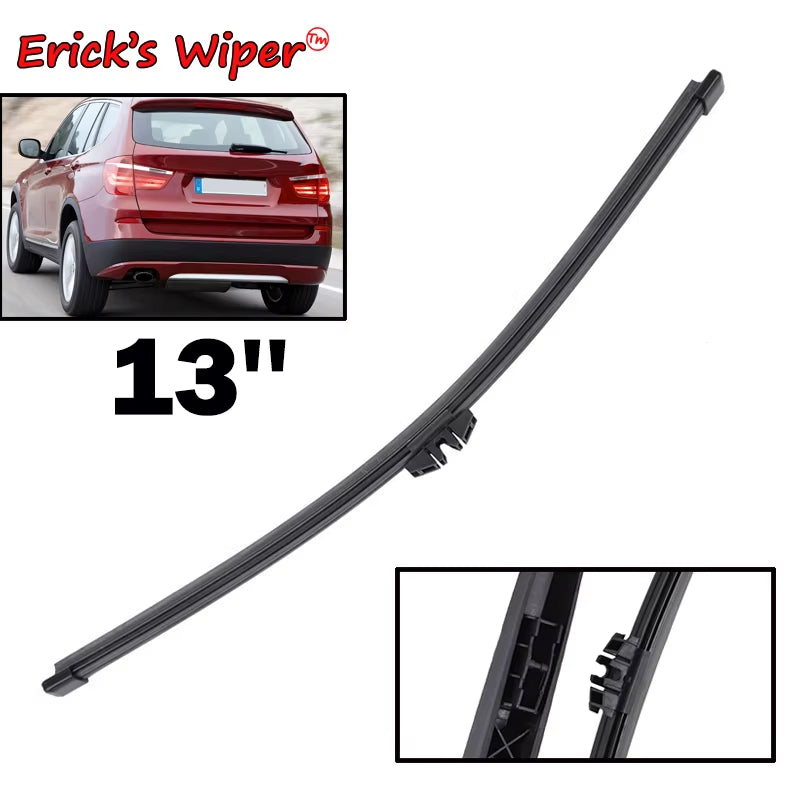 Erick'S Wiper 13" Rear Wiper Blade for BMW X3 F25 2011 - 2017 Windshield Windscreen Clean Tailgate Window Car Rain Brush