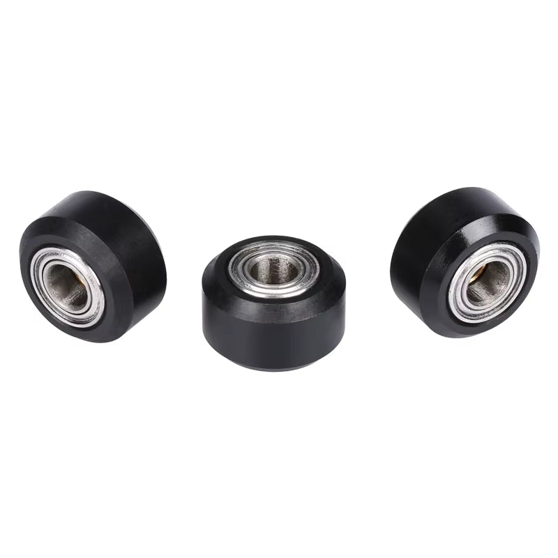 5/10Pcs CNC Openbuilds Wheels Plastic POM Pulley Wheel Passive round Wheel & V-Type for V-Slot C-Beam 3D Printer Parts