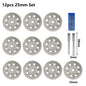 Diamond Saw Blade Diamond Cut off Disc for Dremel Rotary Tools 20Mm 22Mm 25Mm 30Mm with Mandrel Mini Cutting Disc