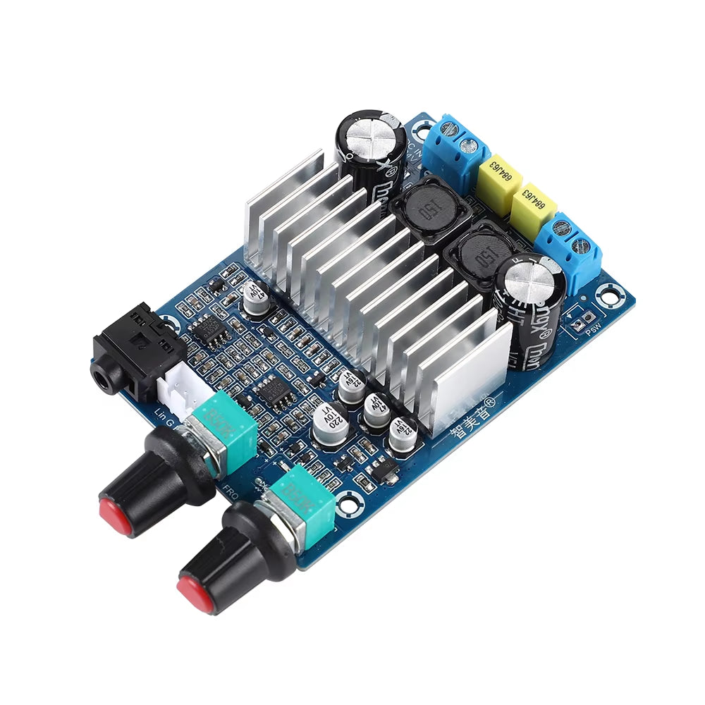 TPA3116 Subwoofer Amplifier Board TPA3116D2 Audio Amplifiers 100W Bass Output DC12-24V