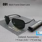 Aluminum Magnesium Polarized Sunglasses Men Driver Mirror Sun Glasses Male Fishing Female Eyewear for Men