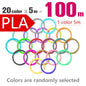 Filament 1.75Mm for 3D Pen 20/ 30 Colors Brilliant Color Filament ABS / PLA/ PCL No Smell Safety Plastic 3D Print Pen Filament