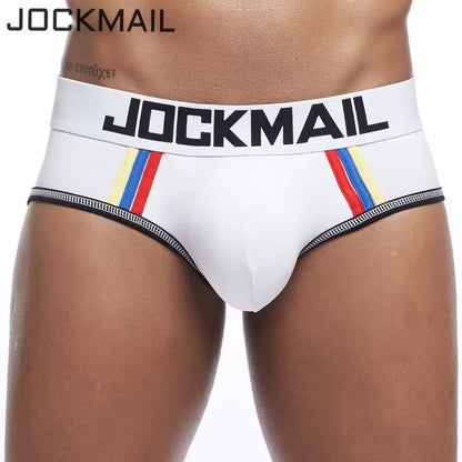 Brand Cotton Men Underwear Brief Sexy Gay Penis Pouch Push up Calzoncillos Hombre Slip Cueca Gay Underwear Male Panties
