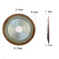 Dia. 75Mm/100Mm/125/150Mm PDX Diamond Grinding Disc Resin Abrasive Cutting Wheel P150 Knife Blade Polishing