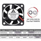 2PCS  Dual Ball Bearing DC 24V 12V 5V 3Cm 30Mm 30X30X10Mm 3010 Brushless Mini Cooler Cooling Fan
