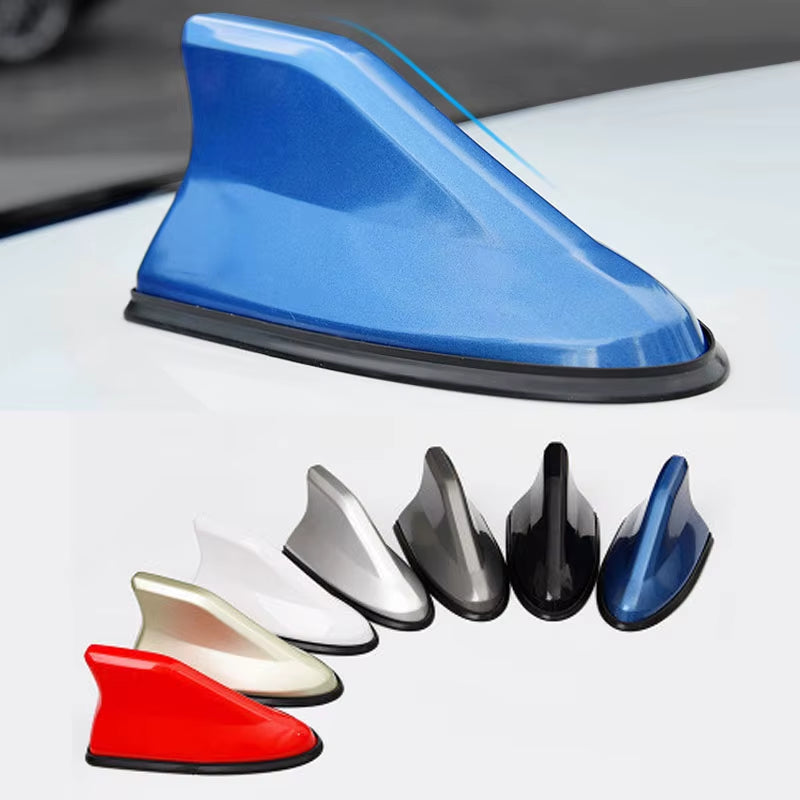 Universal Car Antennas Shark Fin Antenna Auto Radio Signal Aerials Roof Antennas for Universal Car Model Car Styling