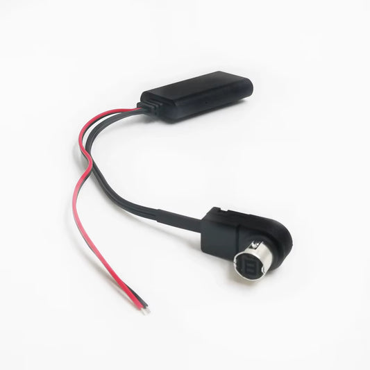 Bluetooth 5.0 Audio Aux-In Cable Adapter Ai-Net Port for JVC Alpine Stereo KS-U58 PD100 U57 U29