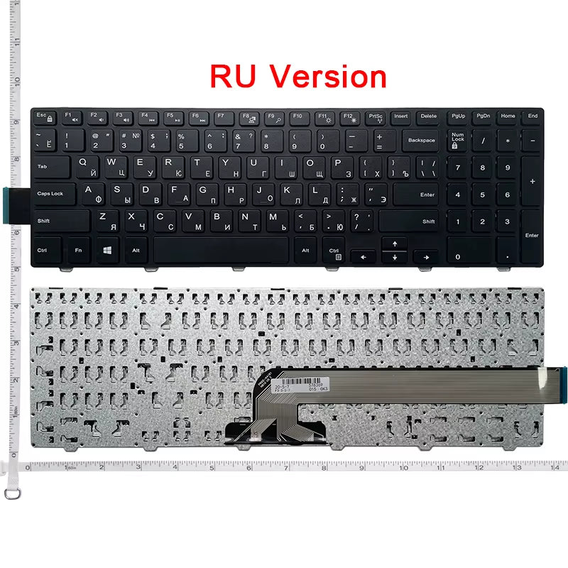 US/UK/SP Keyboard for Dell Inspiron 15 3000 5000 3541 3542 3543 5542 3550 3560 3551 3552 3559 3565 3567 3558 5545 5547 5566 5748